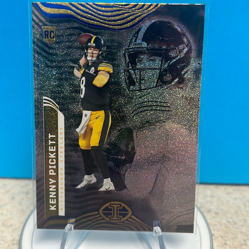 🏈 Kenny Pickett Rookie Card (RC) Panini illusions Football No.84 SPARKLE ✨ NFL
